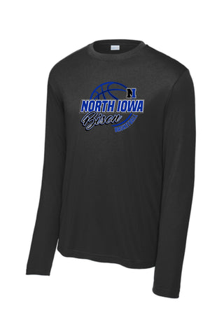 NI Basketball 2025 - Performance Long Sleeve Tee