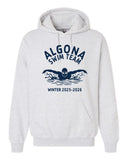 Algona Swim Team | Winter 2025 -  Gildan Hooded Sweatshirt (Youth/Adult)