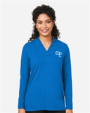 EX Op Staff - Devon & Jones Women's Raleigh Shawl Collar Knit Top