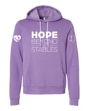 S4J/HBTS -  BELLA+CANVAS® Unisex Sponge Fleece Pullover Hoodie | Hope Beyond The Stables