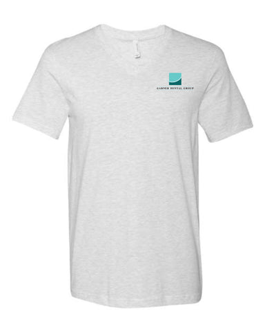 GDG - BELLA + CANVAS - Heather CVC V-Neck Tee