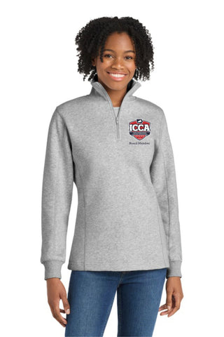 ICCA Board Member - Sport-Tek® Women's 1/4-Zip Sweatshirt