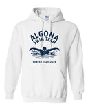 Algona Swim Team | Winter 2025 -  Gildan Hooded Sweatshirt (Youth/Adult)