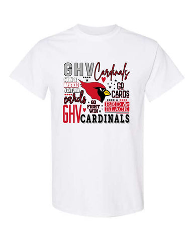 GHV Holiday '25 -  Short Sleeve Tee Youth, Adult | Cards Doodle