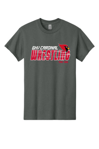 GHV Wrestling '25 - Short Sleeve Tee Youth, Adult, Talls