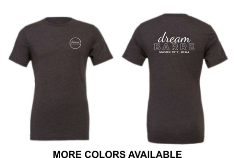Dream Barre - Short Sleeve Bella+Canvas Tee (True Logo)
