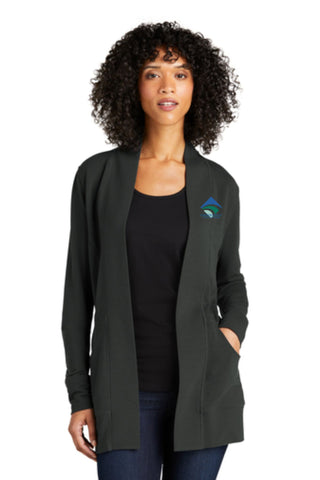 FTSB Port Authority® Ladies Microterry Cardigan