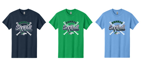 BK Softball '25 - Dryblend Short Sleeve Tee (Youth.Adult)