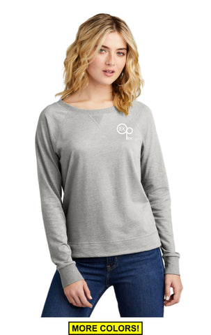 Ex Op Staff - District® Women’s Featherweight French Terry™ Long Sleeve Crewneck