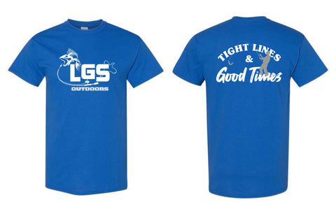 LGS -  LGS OUTDOORS + Tight Lines Short Sleeve Tee (5 Colors)