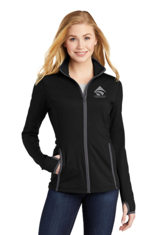 FTSB Ladies Sport-Tek Stretch Contrast Full-Zip Jacket