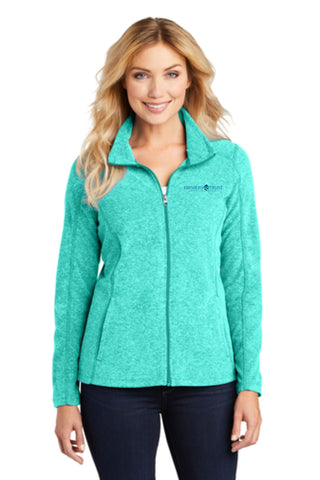 FTSB - Port Authority® Ladies Heather Microfleece Full-Zip Jacket