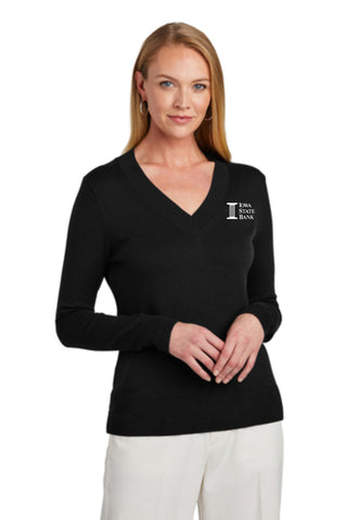 ISB - Brooks Brothers® Women’s Cotton Stretch V-Neck Sweater