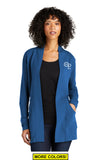 Ex Op Staff - Port Authority® Women's Microterry Cardigan