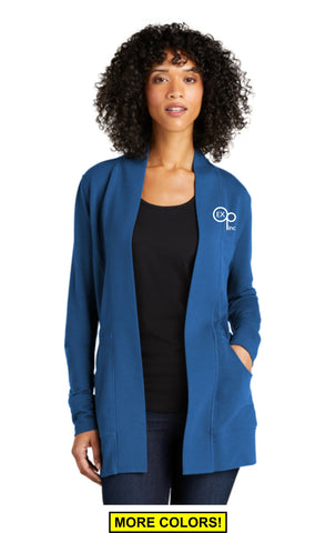 Ex Op Staff - Port Authority® Women's Microterry Cardigan