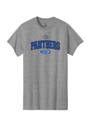 CS Spirit Shop - "Custom" Graphite Heather 50/50 Blend Tee (Youth & Adult)