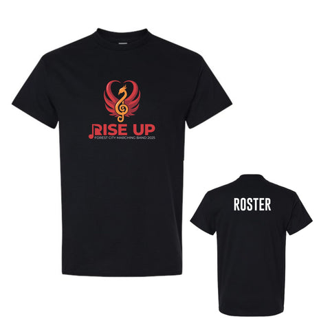 FC Marching Band ‘25 - Rise Up/Roster Short Sleeve Tee