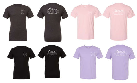 Dream Barre - Short Sleeve Bella+Canvas Tee (True Logo)