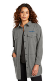 FTSB - Mercer+Mettle™ Women’s Long Sleeve Twill Overshirt