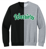 NU Holiday '26- Split Colors - Gildan Crewneck Sweatshirt