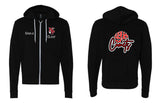 NP Cheer - BELLA + CANVAS Sponge Fleece Full-Zip Hoodie