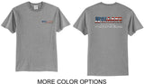 Holland Contracting - Port & Co™ Tall Core Blend Tee | Full Color/Flag Design