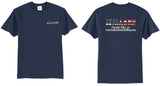 Holland Contracting - Port & Co™ Core Blend Tee | Full Color/Flag Design