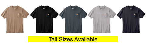 WWL - Carhartt ® Workwear Pocket Short Sleeve T-Shirt (Talls Available)