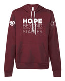 S4J/HBTS -  BELLA+CANVAS® Unisex Sponge Fleece Pullover Hoodie | Hope Beyond The Stables