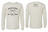 Dream Barre -  BELLA + CANVAS Triblend Long Sleeve Tee| Bow Design