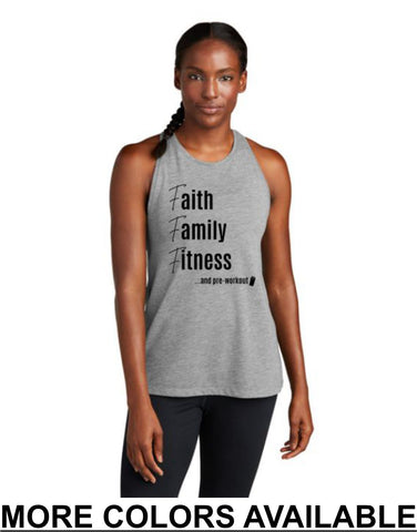 CFF - Sport-Tek® Women's PosiCharge® Tri-Blend Wicking Tank | FFF Pre-Workout