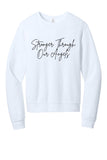 CFF - BELLA+CANVAS® Unisex Sponge Fleece Classic Crewneck Sweatshirt | Stronger Through Our Angels