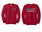 Holland Contracting - Port & Co™ Essential Fleece Crewneck Sweatshirt | Full Color/Flag Design