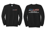 Holland Contracting - Port & Co™ Tall Essential Fleece Crewneck Sweatshirt | Full Color/Flag Design