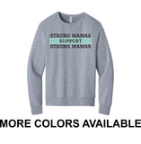 CFF - BELLA+CANVAS® Unisex Sponge Fleece Classic Crewneck Sweatshirt | SMSSM-Text