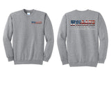 Holland Contracting - Port & Co™ Tall Essential Fleece Crewneck Sweatshirt | Full Color/Flag Design