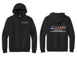 Holland Contracting - Port & Co™ Essential Fleece Pullover Hooded Sweatshirt |Full Color/Flag Design