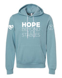 S4J/HBTS -  BELLA+CANVAS® Unisex Sponge Fleece Pullover Hoodie | Hope Beyond The Stables