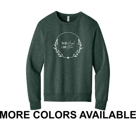 CFF - BELLA+CANVAS® Unisex Sponge Fleece Classic Crewneck Sweatshirt | To an Angel...
