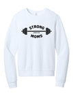 CFF - BELLA+CANVAS® Unisex Sponge Fleece Classic Crewneck Sweatshirt | Strong Moms Lift Club