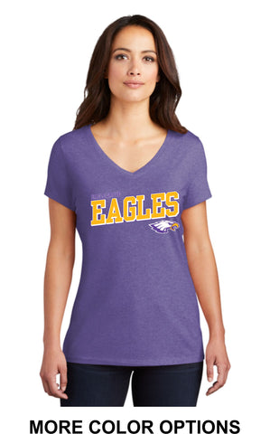 EG Spirit Store '25 - District® Women’s Perfect Tri® V-Neck Tee | Eagles