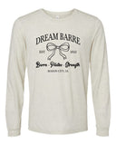 Dream Barre -  BELLA + CANVAS Triblend Long Sleeve Tee| Bow Design