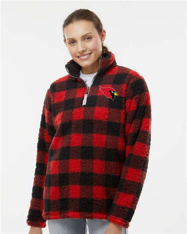 GHV Holiday '25 - J. America Women’s Epic Sherpa Quarter-Zip Pullover