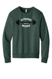 CFF - BELLA+CANVAS® Unisex Sponge Fleece Classic Crewneck Sweatshirt | Strong Moms Lift Club