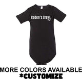 CFF - BELLA + CANVAS Infant Jersey One Piece | Caden's Crew (Customize)