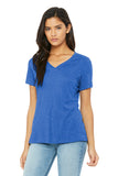 Hosmer-BELLA+CANVAS® Women’s Relaxed Triblend V-Neck Tee