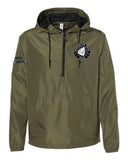 ABS-Independent Trading Co. Unisex Lightweight Quarter-Zip Windbreaker Pullover Jacket