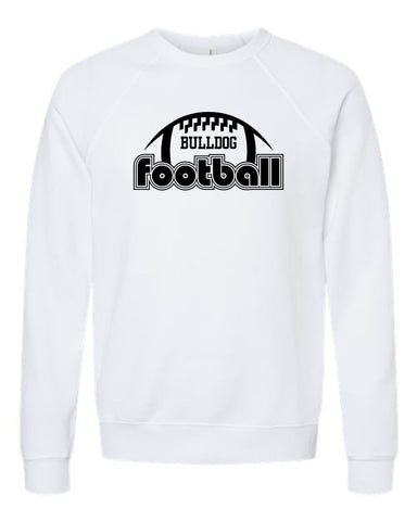Algona Football '25 - BELLA + CANVAS Unisex Sponge Fleece Raglan Crewneck Sweatshirt | Football Design