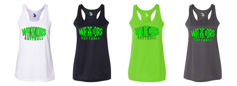 Warriors Softball '25 - Badger Women’s B-Core Racerback Tank Top