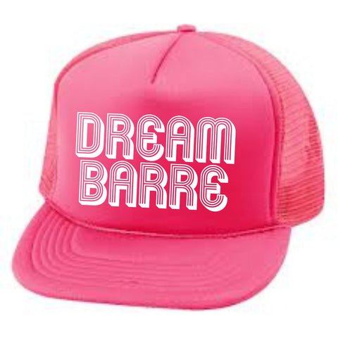 Dream Barre - Trucker Summer Mesh Cap | Neon Pink